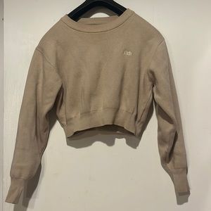Kith cropped sweater small - sold out